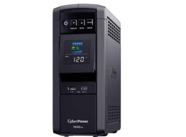 UPS de Línea Interactiva CyberPower PFC Sinewave CP1000PFCLCD - 1kVA/600W - Minitorre - AVR - 8Hora(s) Recharge - 3Minuto(s) Stand-by - 120V AC Entrada - 120V AC Salida - 10 x NEMA 5-15R 1000VA/600W LCD  ONDA SENOIDAL PFC - Image 3