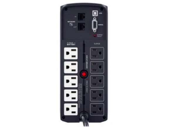 UPS de Línea Interactiva CyberPower PFC Sinewave CP1000PFCLCD - 1kVA/600W - Minitorre - AVR - 8Hora(s) Recharge - 3Minuto(s) Stand-by - 120V AC Entrada - 120V AC Salida - 10 x NEMA 5-15R 1000VA/600W LCD  ONDA SENOIDAL PFC - Image 5